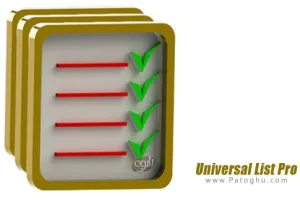 Universal List Pro v26.0.0 ساخت لیست وظایف روزانه برای اندروید