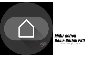 دانلود Multi-action Home Button PRO v2.5 اضافه کردن کلید مجازی هوم برای اندروید