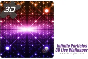 Infinite Particles 3D Live Wallpaper v1.0.8 تصاویر پس زمینه زنده سه بعدی برای اندروید
