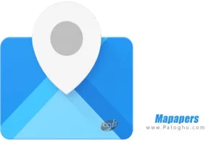 Mapapers v1.3.1 انداختن تصاویر نقشه به عنوان پس زمینه برای اندروید