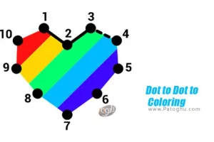 بازی وصل کردن نقاط برای اندروید Dot to Dot to Coloring 1.0.3
