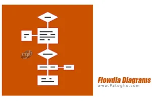 نرم افزار طراحی نمودار و فلوچارت اندروید Flowdia Diagrams v1.10.1