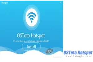 نرم افزار اشتراک گذاری اینترنت لپ تاپ OSToto Hotspot v4.4.0.4