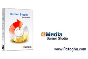 رایت آسان سی دی و دی وی دی با 4Media Burner Studio v1.0.62.0205
