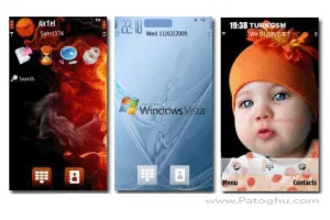 دانلود 3 تم موبايل 5800 - n97