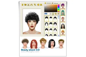 نرم افزار آرایش مجازی - Beauty wizard 3.0