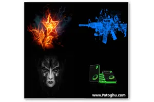 تصاویر مشکي رنگ و تاريک با کیفیت بالا مخصوص دسکتاپ کامپيوتر Black Wallpapers