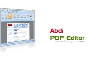 ویرایش حرفه ای وآسان فایلهای PDF با Portable Abdio PDF Editor 8.8
