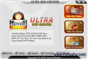 ساخت و تبدیل و رایت dvd با Ultra DVD Creator 2.7.0329