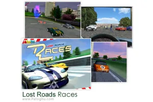 مسابقات هيجان انگيز اتومبیل رانی Lost Roads Races