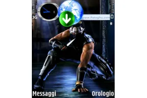تم زیبای NINJA برای نوکیا 3rd