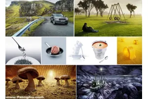 مجموعه پس زمینه های گرافیکی با کیفیت بالا