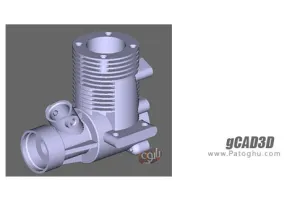 دانلود نرم افزار gCAD3D 2.35 طراحی مدل های پیچیده و سه بعدی