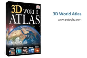 دانلود اطلس سه بعدی جهان 3D World Atlas