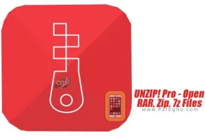 دانلود نرم افزار UNZIP! Pro - Open RAR, Zip, 7z Files v1.1.3 مدیریت و استخراج فایل های فشرده در آیفون ios