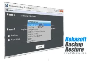 دانلود نرم افزار Hekasoft Backup & Restore 1.0 | برنامه پشتیبان گیری و بازیابی اطلاعات مرورگرها