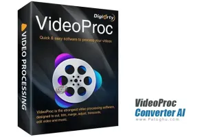 دانلود و نصب VideoProc Converter AI 7.9.0 نرم افزار تبدیل و ویرایش ویدیو با هوش مصنوعی