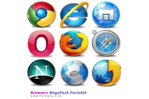 دانلود نسخه همراه تمامی مرورگرها Browsers MegaPack Portable