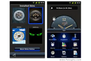 ساعت های زیبا و بسیار جذاب نوکیا برای سیمبیان ۳