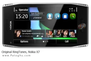 دانلود زنگ های اورجینال نوکیا ایکس ۷ – Nokia x7 Ringtone