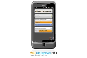 مدیریت گوشیهای آندروید در کامپیوتر از طریق WIFI با WiFi File Explorer PRO 1.6.3