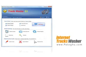 پاکسازی ردپا در سیستم و حفاظت از حریم شخصی شما با Internet Tracks Washer 12.0