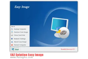 بک آپ گیری و ساخت ایمیج از هارد و درایو با نرم افزار EAZ Solution Easy Image 6.0 .2701357946