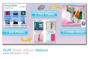 ساخت آلبوم های فلش از تصاویر با FLIP Flash Album Deluxe v2.4