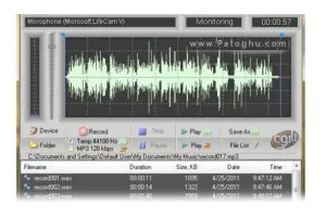 دانلود نرم افزار ضبط صدا Dual Audio Recorder 2.4.3