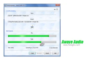 دانلود Awave Audio 11.2 مبدل قدرتمند فرمت های صوتی برای ویندوز