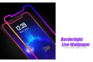 دانلود 1.8 Borderlight Live Wallpaper - LED Edge والپیپرهای با قاب نئونی برای اندروید