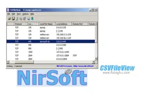 دانلود CSVFileView 2.46 مشاهده فایل های csv در ویندوز