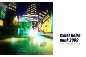 دانلود بازی 1.21 Cyber Retro punk 2069 نصب بازی سایبر رترو پانک برای اندروید + دیتا و مود