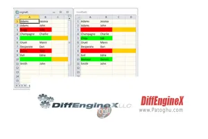 مقایسه دو فایل اکسل با هم DiffEngineX 3.14.0