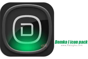 دانلود 1.4.2 Domka l icon pack مجموعه آیکون های دمکا برای اندروید