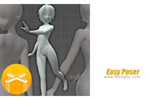 دانلود Easy Poser 1.1.1 – ساخت مدل سه بعدی انسان برای اندروید