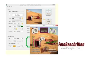 دانلود FotoBeschriften 7.4.1.459 اضافه کردن بر چسب به تصاویر