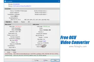 دانلود Free OGV Video Converter 1.3 تبدیل فیلم و موزیک به فرمت OGV برای ویندوز