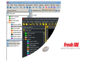 نرم افزار Fresh IDE 2.6.1 برنامه نویس کلاسیک