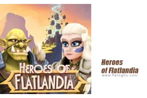 دانلود بازی Heroes of Flatlandia 1.3.7 قهرمانان فلت لندیا برای اندروید با مود