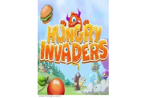 دانلود بازی Hungry Invaders نصب بازی مهاجمان گرسنه برای کامپیوتر ویندوز