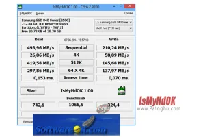 دانلود IsMyHdOK 4.14 عیب یابی و تست سلامت هارد