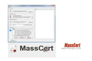 دانلود MassCert 2.0.2.16 اضافه کردن امضای دیجیتالی به اپلیکیشن ها