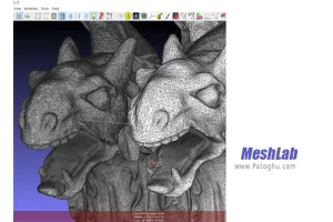 دانلود MeshLab 2020.05 بهبود مدل های سه بعدی
