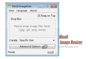 دانلود  Moo0 Image Resizer 1.23 تغییر سایز تصاویر