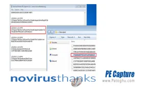 نرم افزار یافتن فایل های پی ای PE Capture v1.2