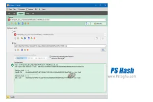 دانلود نرم افزار PS Hash 1.0 برنامه محاسبه هش فایل ها
