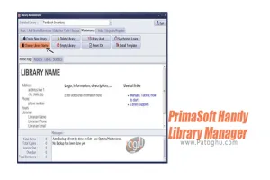 دانلود PrimaSoft Handy Library Manager 2.7 نرم افزار مدیریت کتابخانه