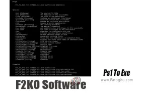 تبدیل فایل های اسکریپت Ps1 به exe برای ویندوز Ps1 To Exe 3.0.6