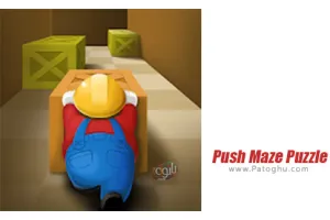 دانلود Push Maze Puzzle 1.1.2 بازی پازل جعبه ها برای اندروید